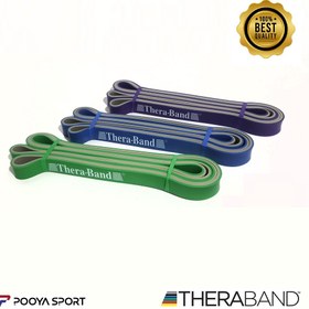 تصویر کش پاور باند تراباند مدل Thera Band 32mm 