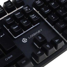 تصویر کیبورد گیمینگ با سیم لاجی کی مدل K210 Logikey Wired Gaming Keyboard K210