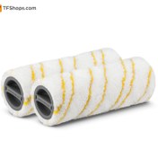 تصویر غلتک زمین شوی کرشر بسته 2 عددی مدل 20550060 زرد Multi-surface roller set