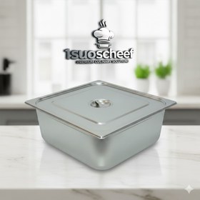 تصویر لگن بنماری استیل دو سوم 2/3 عمق 20-15-10-6/5-4 