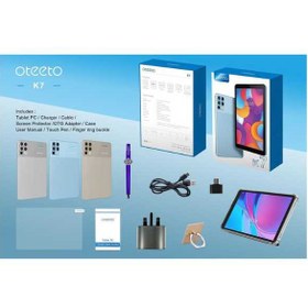 تصویر تبلت اتیتو مدل Oteeto Tab K7 5G (8 گیگابایت رم + 256 گیگابایت حافظه) 