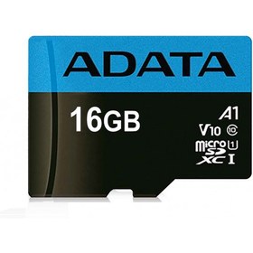 تصویر کارت حافظه رنگی Adata 16G کلاس 10 سرعت 50MB/s 