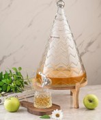 تصویر کلمن شیشه‌ای برند پاشا سازه کد 43041A 