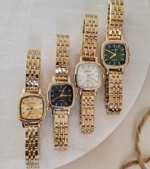 تصویر فروش ویژه ساعت دخترانه مدل نایدو کد8 رنگ طلایی در چهار رنگ کد 1273 - صفحه طلایی 