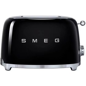 تصویر توستر اسمگ مدل TSF01 مشکی Smeg Toaster TSF01BL