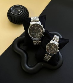 تصویر ساعت ست سیتیزن - زنانه کامل مشکی 