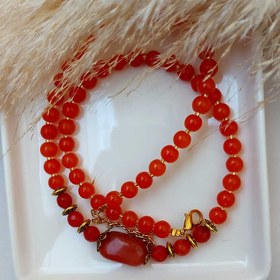 تصویر گردنبند عقیق 