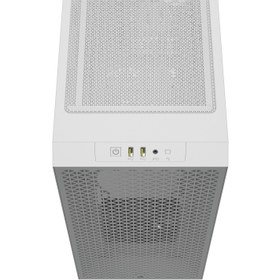 تصویر کیس کامپیوتر کورسیر مدل 3000D AIRFLOW White Corsair 3000D AIRFLOW White Mid Tower Computer Case