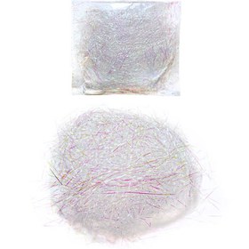 تصویر پوشال لیزری سفید هفت‌رنگ 