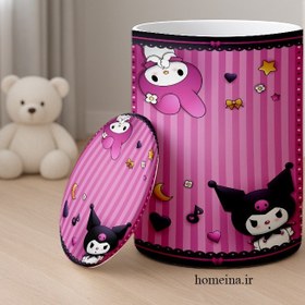 تصویر باکس وسایل دخترانه فانتزی طرح کرومی و ملودی 