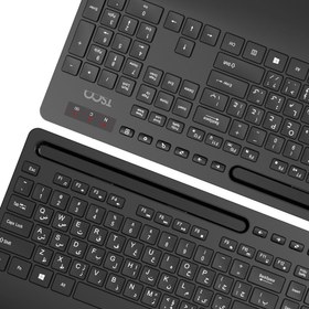 تصویر ست کیبورد و ماوس بی سیم تسکو مدل TKM 7025W 