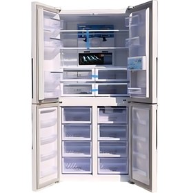 تصویر یخچال فریزر ساید بای ساید الکتروسان مدل RF-K880 چهار درب 