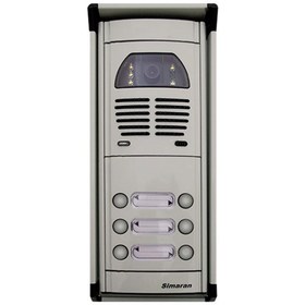 تصویر پنل آیفون تصویری شش واحدی سیماران مدل VFC6D فوژان Video door phone panel six unit Simaran model VFC6D Fujan