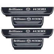 تصویر برچسب پارکابی خودرو کد Bk330 مناسب برای برلیانس H330 مجموعه 4 عددی 