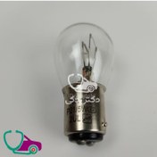 تصویر لامپ دو کنتاکت پژو پارس (پرشیا) و سمند 21.5 وات شرکتی ایساکو اصل 1610700709 