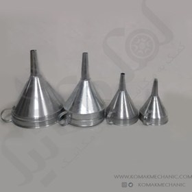 تصویر قیف فلزی سایز ۲۰ سانتی 