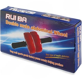 تصویر چرخ تمرین شکم دوبل مدل RUIBA-RB-762 