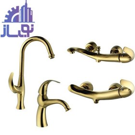 تصویر ست شیرآلات البرز روز مدل تورینو AlborzRooz Faucet Set, Torino