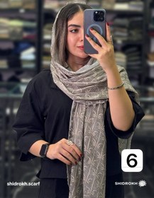 تصویر شال پلیسه نخ پاپیون - 6 Shal plise nakh papion