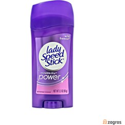 تصویر استیک صابونی زنانه مدل شاور فرش 45گرم لیدی اسپید Lady Speed Deodorant Stick Shower Fresh 45g