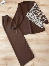 تصویر ست بافت پلنگی 