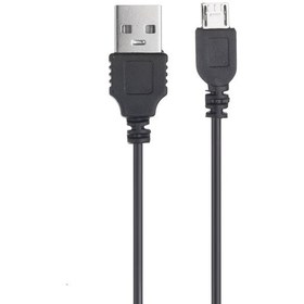 تصویر کابل تبدیل USB به microUSB طول 0.2 متر ( 20 سانتی متر و قابلیت انتقال دیتا ندارد) 