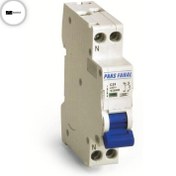 تصویر کلید مینیاتوری تکفاز 10 آمپر پارس فانال تیپ B/C/D تیپ PF3N 