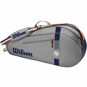 تصویر ساک تنیس ویلسون مدل Wilson Roland Garros Team 6 Pack 2022 (6 راکته) ساک ویلسون رولند گروس ( 6 راکته )