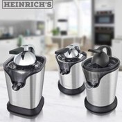 تصویر آب مرکبات گیر اهرمی تمام استیل هنریچ مدل HZP 8692 Heinrichs HZP 8692 Citrus Joicer