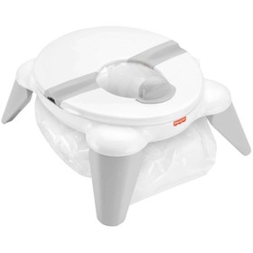 تصویر توالت فرنگی مسافرتی کودک مدل Mattel - Fisher Price - 2-In-1 Travel Potty_اسباب بازی نوزادی 