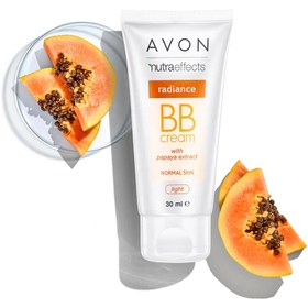 تصویر بی بی کرم رادیانس آون AVON حجم 30 میل AVON NUTRAEFFECTS RADIANCE 5 IN 1 BB CREAM