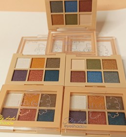 تصویر پالت سایه چشم 6 رنگ دودو گرل 