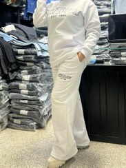 تصویر ست دو تکه سه نخ هودی و شلوار کامل پنبه 