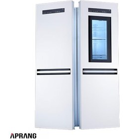 تصویر یخچال و فریزر دوقلو سیلوان مدل RN 6004 Silvan twin fridge freezer model RN 6004