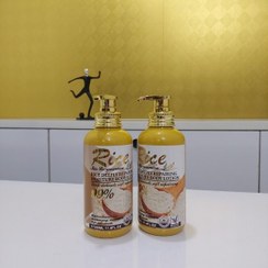 تصویر لوسیون بدن Rice RICE Repairind مرطوب کننده عمیق عصاره برنج 500 میل 