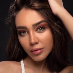 تصویر لنز طبی رنگی فصلی رینبو سری آیس - سول براون تن 3 rainbow contact lens