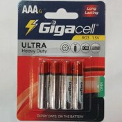 تصویر باتری نیم قلمی 4 عددی کارتی گیگاسل 