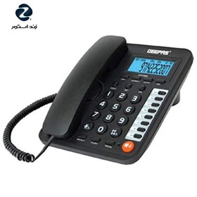 تصویر تلفن جیپاس مدل GTP7220 ا Geepas Caller Id Telephone GTP7220 Geepas Caller Id Telephone GTP7220