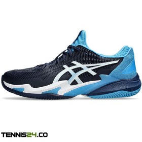 تصویر کفش تنیس مردانه اسیکس - Asics Court FF 3 Novak Clay- آبی 