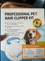 تصویر ماشین اصلاح حیوانات GD014C professional pet hair clipper kit GD014C