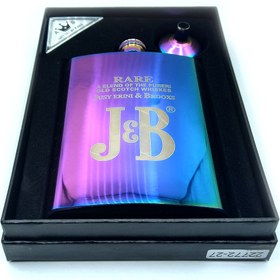 تصویر قمقمه جیبی تک استیل کد a72 