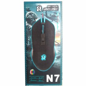 تصویر موس سیم دار مخصوص بازی مدل N7 N7 Gaming Mouse