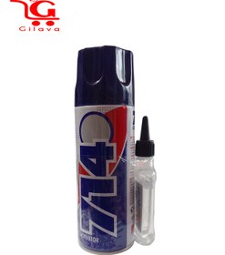 تصویر چسب 123 برند 714 حجم 400 میلی 