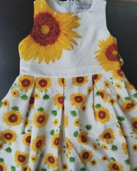 تصویر سارافون دخترانه سایزبندی ۱ تا ۶ سال 