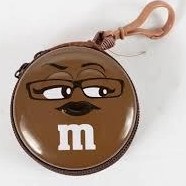 تصویر اسمارتیز ام اند امز m&m’s مدل کیف فلزی قهوه ای 