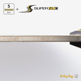 تصویر چوب راکت ژانگ جیک سوپر ZLC Butterfly Table Tennis Blade Model