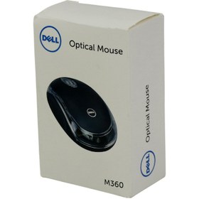 تصویر ماوس سیمی dell m360 dell m360