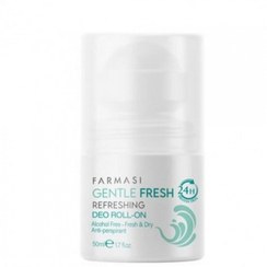 تصویر رول دئودورانت ضد تعریق 24 ساعته فارماسی مدل FARMASI GENTLE FRESH حجم 50 میل 