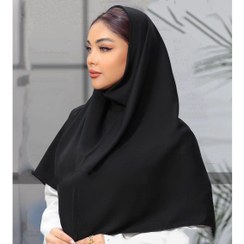 تصویر مقنعه ساده گلشیفته قد ۱۰۰ 