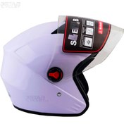 تصویر کلاه کاسکت تی اس پی مدل WH099PST سفید 